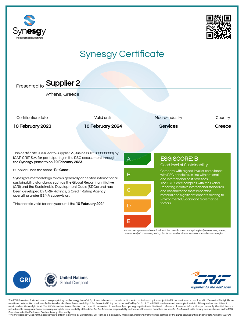 Surveycertificate Supplier 2 10 02 2023 (1)